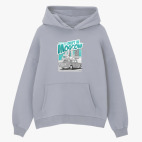 Толстовка худи оверсайз