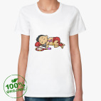 Женская футболка органик