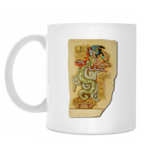 Кружка с принтом 'Кукулькан'