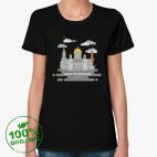 Женская футболка органик