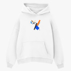 Толстовка худи оверсайз