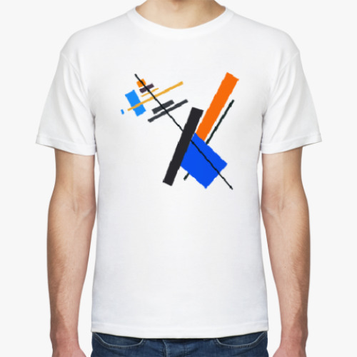 Футболка с принтом Супрематизм Казимир Малевич