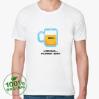 Мужская футболка органик