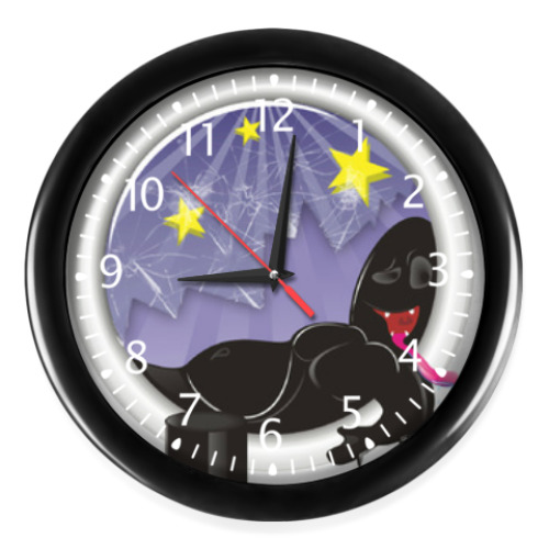 Часы с принтом Чучело по имени Питч