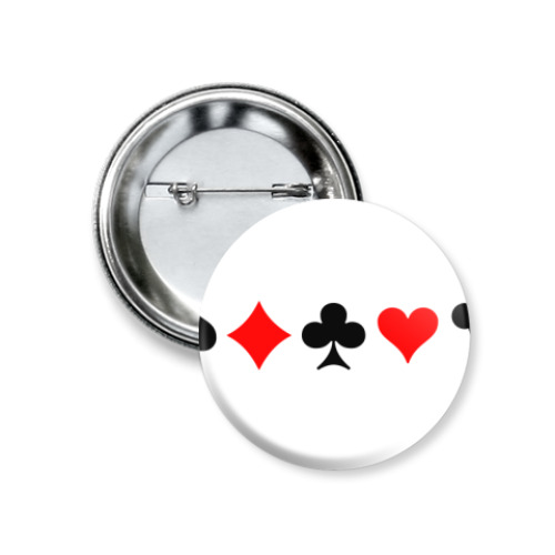 Значок 37мм с принтом Будь готов! Всегда!