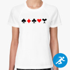 Женская спортивная футболка