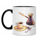 Кружка двухцветная