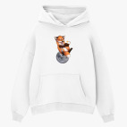 Толстовка худи оверсайз