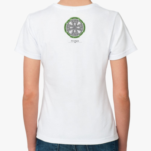 Классическая футболка с принтом Смородина