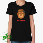 Женская футболка органик