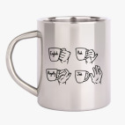 Кружка металлическая