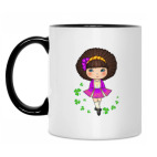 Кружка двухцветная