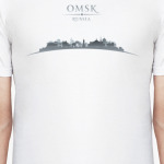 Омск Россия, панорама города