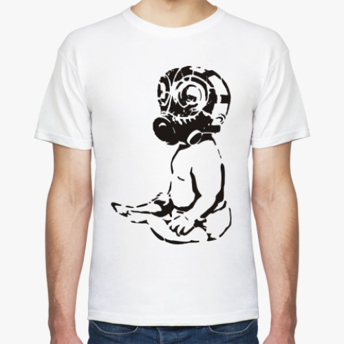 Футболка с принтом Атомный мальчик