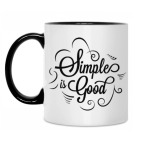 Кружка двухцветная