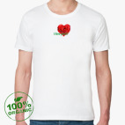 Мужская футболка органик