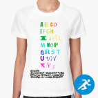 Женская спортивная футболка