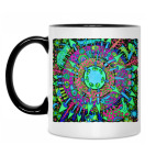 Кружка двухцветная