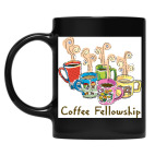 Кружка цветная UV-DTF