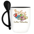 Кружка с ложкой