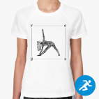 Женская спортивная футболка