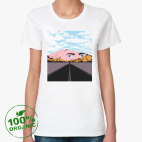 Женская футболка органик