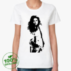 Женская футболка органик