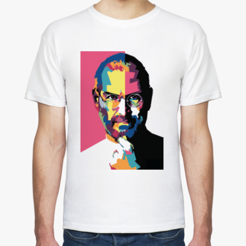 Футболка с принтом Steve Jobs Apple Стив Джобс