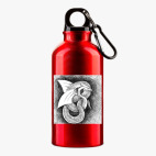 Металлическая бутылка 400 мл UV-DTF