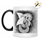 Кружка-хамелеон