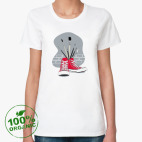 Женская футболка органик