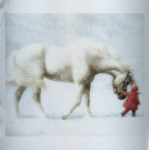 С другом, лошадь, ребенок