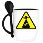 Кружка с ложкой