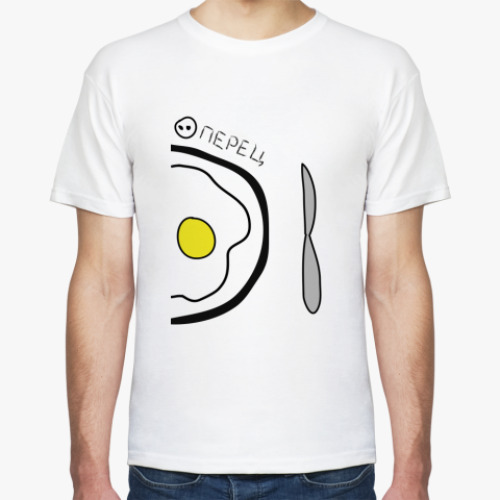 Футболка с принтом Перец