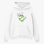 Толстовка худи оверсайз