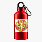 Металлическая бутылка 400 мл UV-DTF