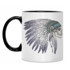 Кружка двухцветная