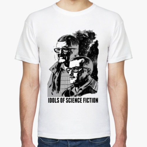 Футболка с принтом Футболка Стругацкие