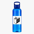 Прозрачная спортивная бутылка