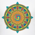 Мандала - круглый восточный орнамент