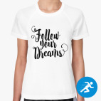 Женская спортивная футболка