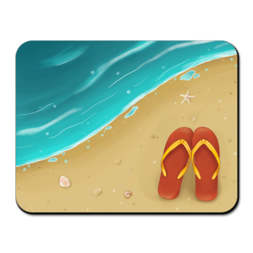 Коврик для мыши с принтом для любителя моря