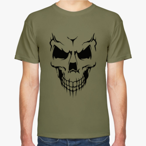 Футболка с принтом Череп