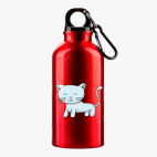 Металлическая бутылка 400 мл UV-DTF