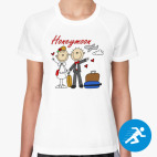 Женская спортивная футболка