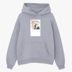 Толстовка худи оверсайз