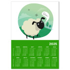 Овечка на полянке