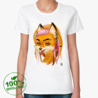 Неформальная лиса с пирсингом дредами и тату