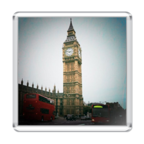 Магнит с принтом  'Биг-Бен'