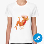 Женская спортивная футболка